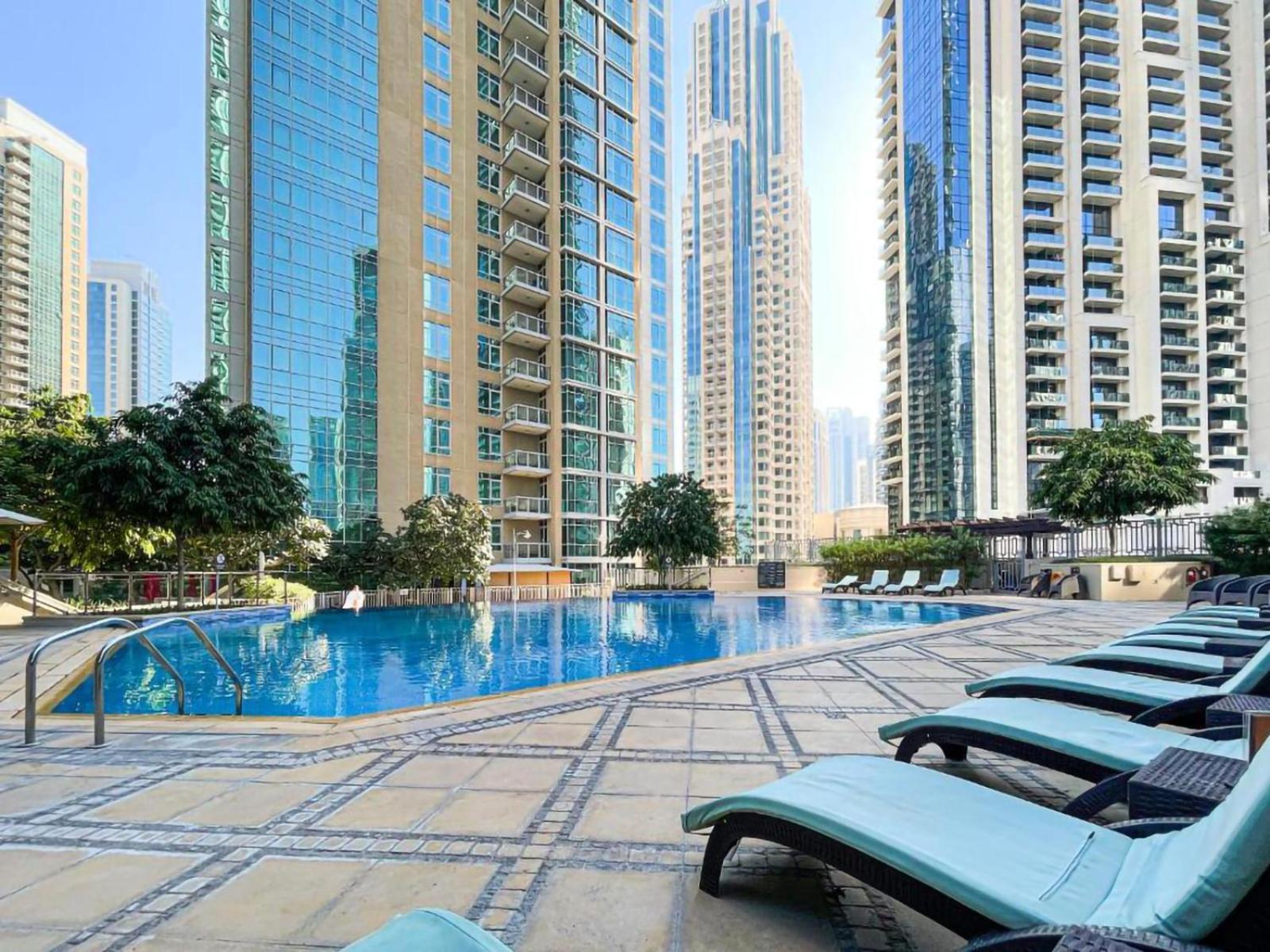 Dream Inn Apartments - Burj Residence With Fountain View Дубай Екстер'єр фото